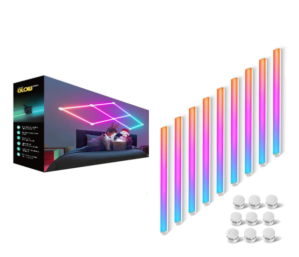 Spacetronik Lampa na ścianę modułowa LED RGB WIFI Wall 250 - 1206430 - zdjęcie